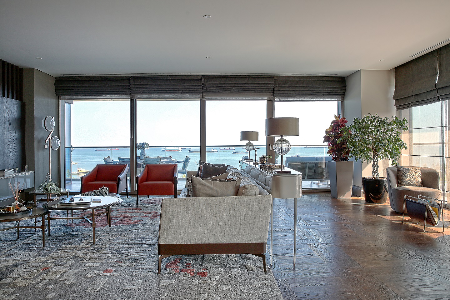 Family Apartments with Panoramic sea View